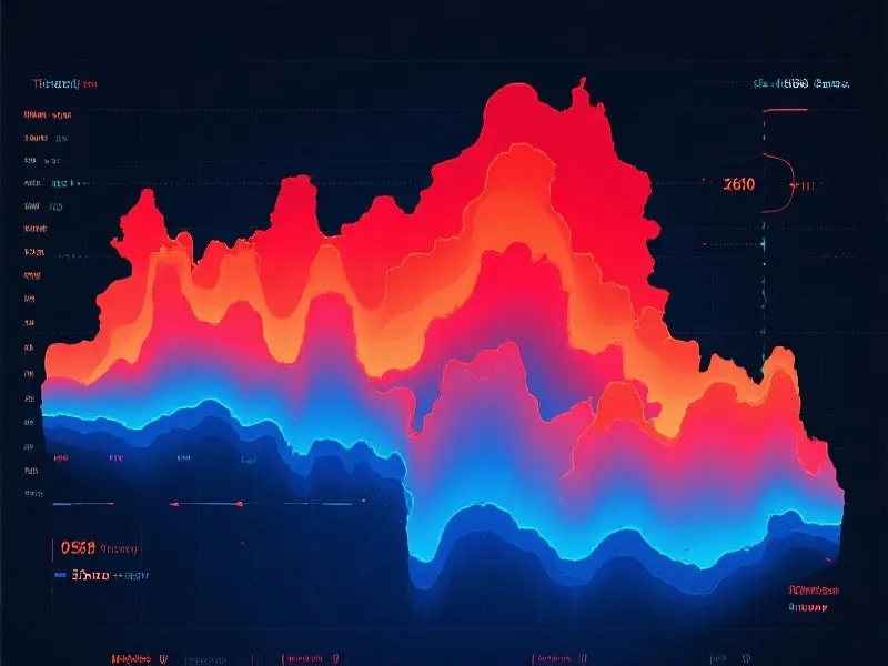 冷热分布热力图